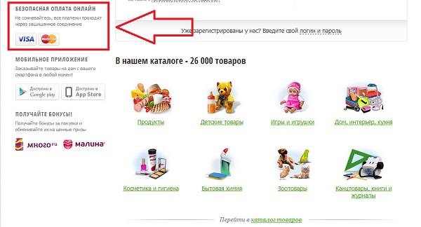 Логотипы платежных систем